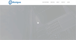 Desktop Screenshot of iteknique.com